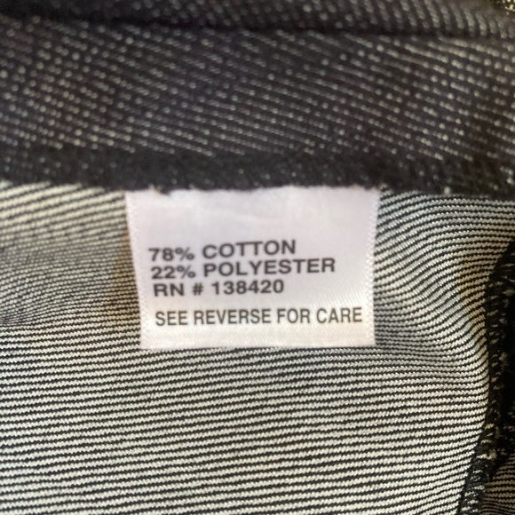 Carlisle Collection NWT Denim Blue Bell Dress Short Sleeve Fit Flare Dress - Picture 9 of 13